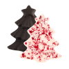 View Image 3 of 3 of Peppermint Bark Shapes - 1-1/2 oz. - Tree