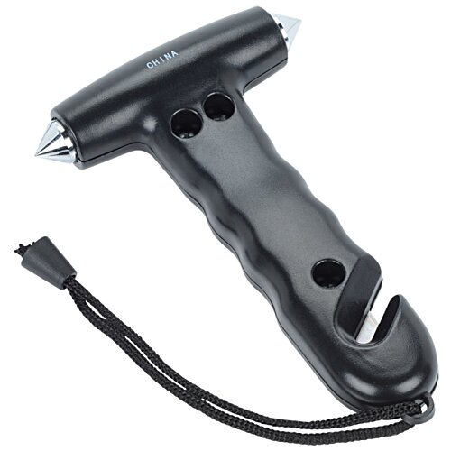 Additional Image 1 - a black emergency hammer