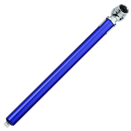 Additional Image 2 - a blue pencil with a silver tip