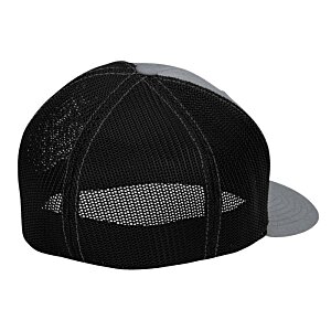 Additional Image 1 - a black hat with a mesh top