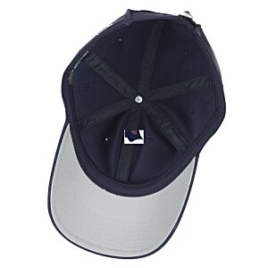 Additional Image 1 - a black and white baseball cap