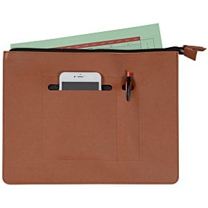 Additional Image 1 - a brown file folder with a key