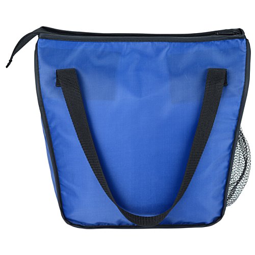 Additional Image 3 - a blue bag with black handles
