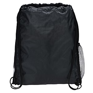Additional Image 2 - a black backpack with straps