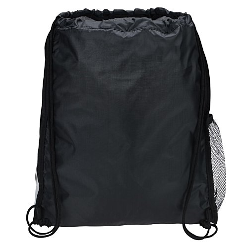 Additional Image 2 - a black backpack with straps