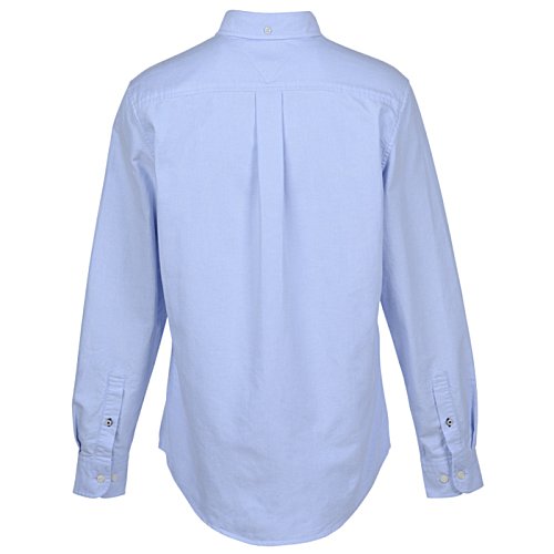 Additional Image 1 - a back of a blue shirt