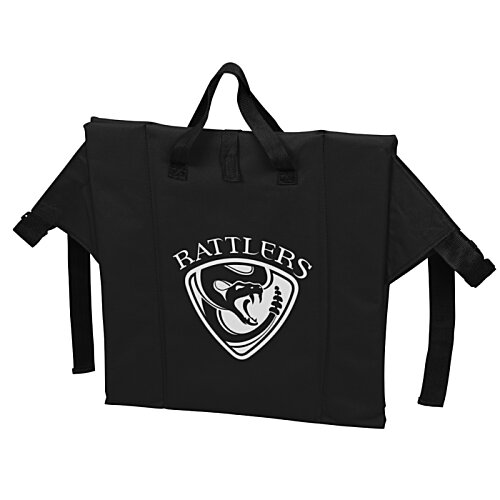 Additional Image 3 - a black bag with a logo on it