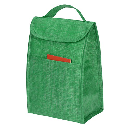 Additional Image 1 - a green bag with a red pocket