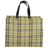 View Image 2 of 2 of Laminated Non-Woven Plaid Tote