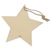 View Image 2 of 2 of Wood Ornament - Star