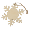 View Image 2 of 2 of Wood Ornament - Snowflake