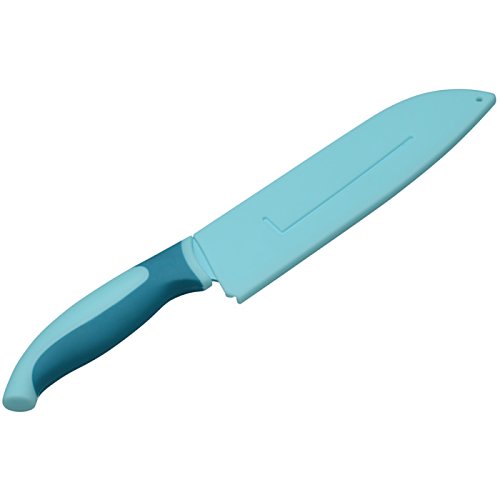 Additional Image 1 - a blue knife with a blue handle