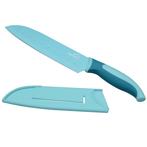 Additional Image 5 - a blue knife with a blue handle