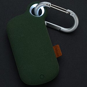 Additional Image 5 - a green key chain with a ring