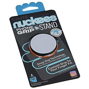 Additional Image 1 - a black package with a white circle on it