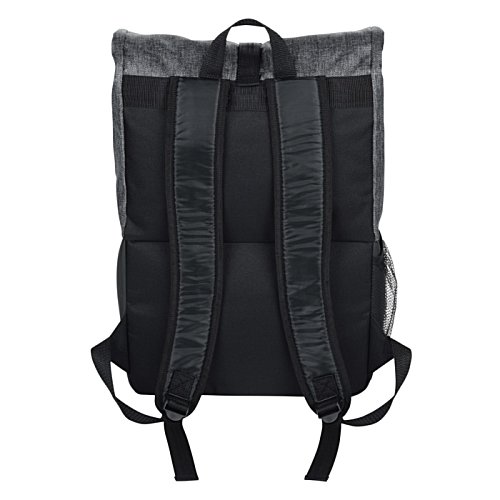 Additional Image 2 - a black backpack with straps
