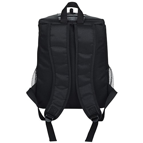 Additional Image 2 - a black backpack with straps