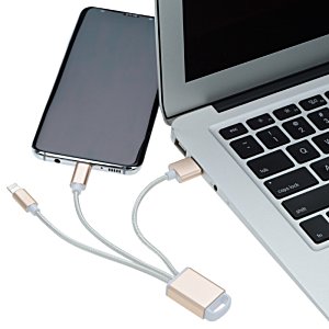 Additional Image 3 - a laptop with a charger plugged into it