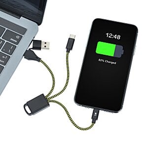 Additional Image 2 - a phone charging from a laptop