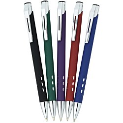 a group of pens in different colors
