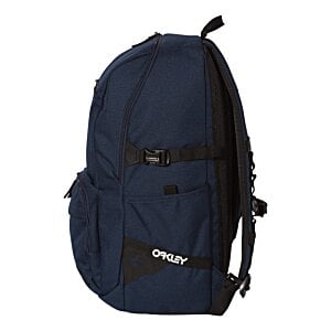 Additional Image 1 - a blue backpack with black straps