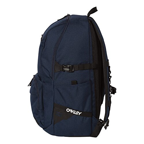 Additional Image 1 - a blue backpack with black straps