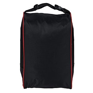 Additional Image 2 - a black bag with red trim