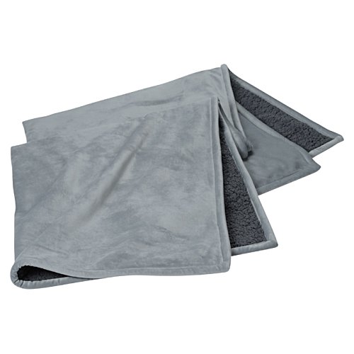 Additional Image 3 - a folded grey cloth on a white background