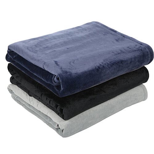 Additional Image 4 - a stack of folded blankets