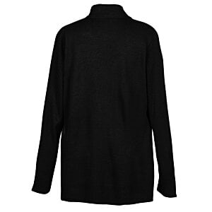 Additional Image 1 - a black shirt with long sleeves
