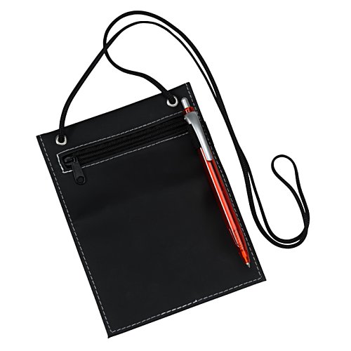 Additional Image 3 - a black rectangular object with a black cord