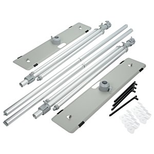 Additional Image 2 - a group of white metal parts