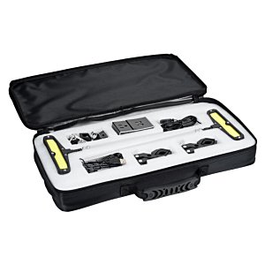 Additional Image 4 - a black and white case with yellow buttons