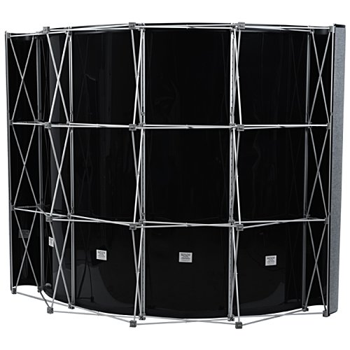 Additional Image 1 - a black shelf with black shelves