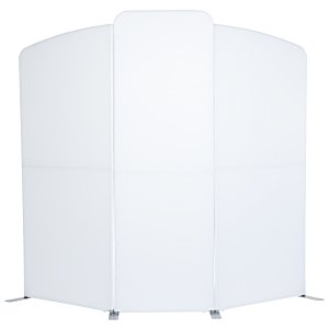 Additional Image 1 - a white round object with a metal base