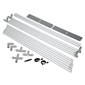 Additional Image 2 - a white metal piece with screws