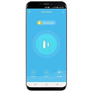 Additional Image 10 - a cell phone with a blue screen