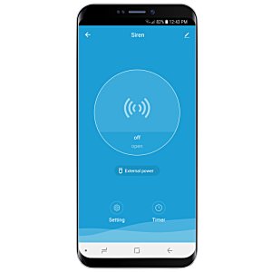 Additional Image 9 - a cell phone with a blue screen
