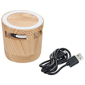 Additional Image 3 - a small wooden container with a cord
