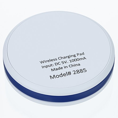 Additional Image 8 - a white circular object with a blue rim