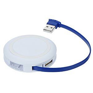 Additional Image 3 - a white circular object with a blue cord