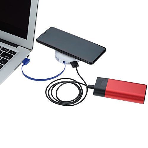 Additional Image 7 - a laptop with a usb cable connected to it