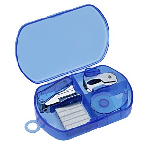 Additional Image 3 - a blue plastic box with a blue lid