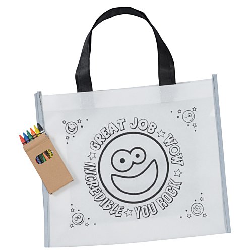 Additional Image 1 - a white bag with a black handle