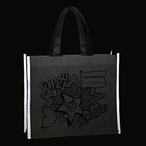 Additional Image 4 - a white bag with a black handle