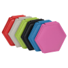 View Image 3 of 3 of Hexagon Compact Mirror