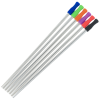View Image 2 of 2 of Stainless Straw Set in Cotton Pouch - 5 Pack - 24 hr