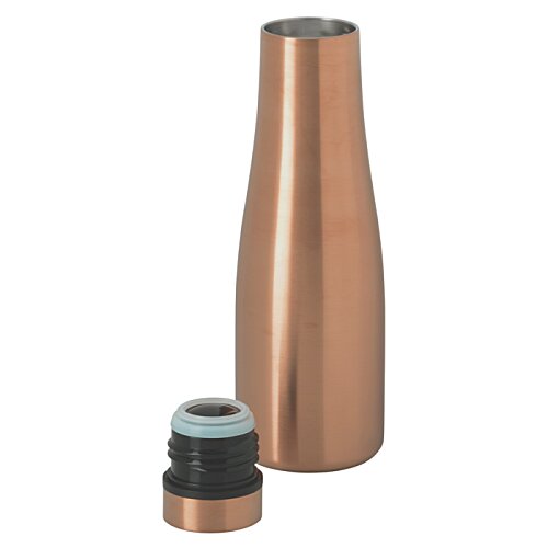 Additional Image 1 - a copper bottle with a black cap