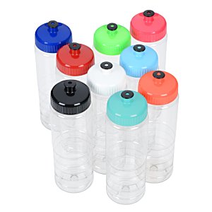 Additional Image 1 - a group of plastic vials with different colored caps