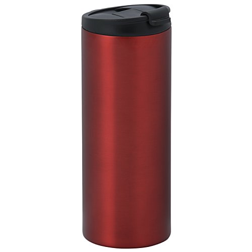 Additional Image 1 - a red and black cylindrical container